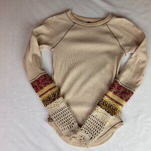 Free People In The Mix Cuff Thermal Top